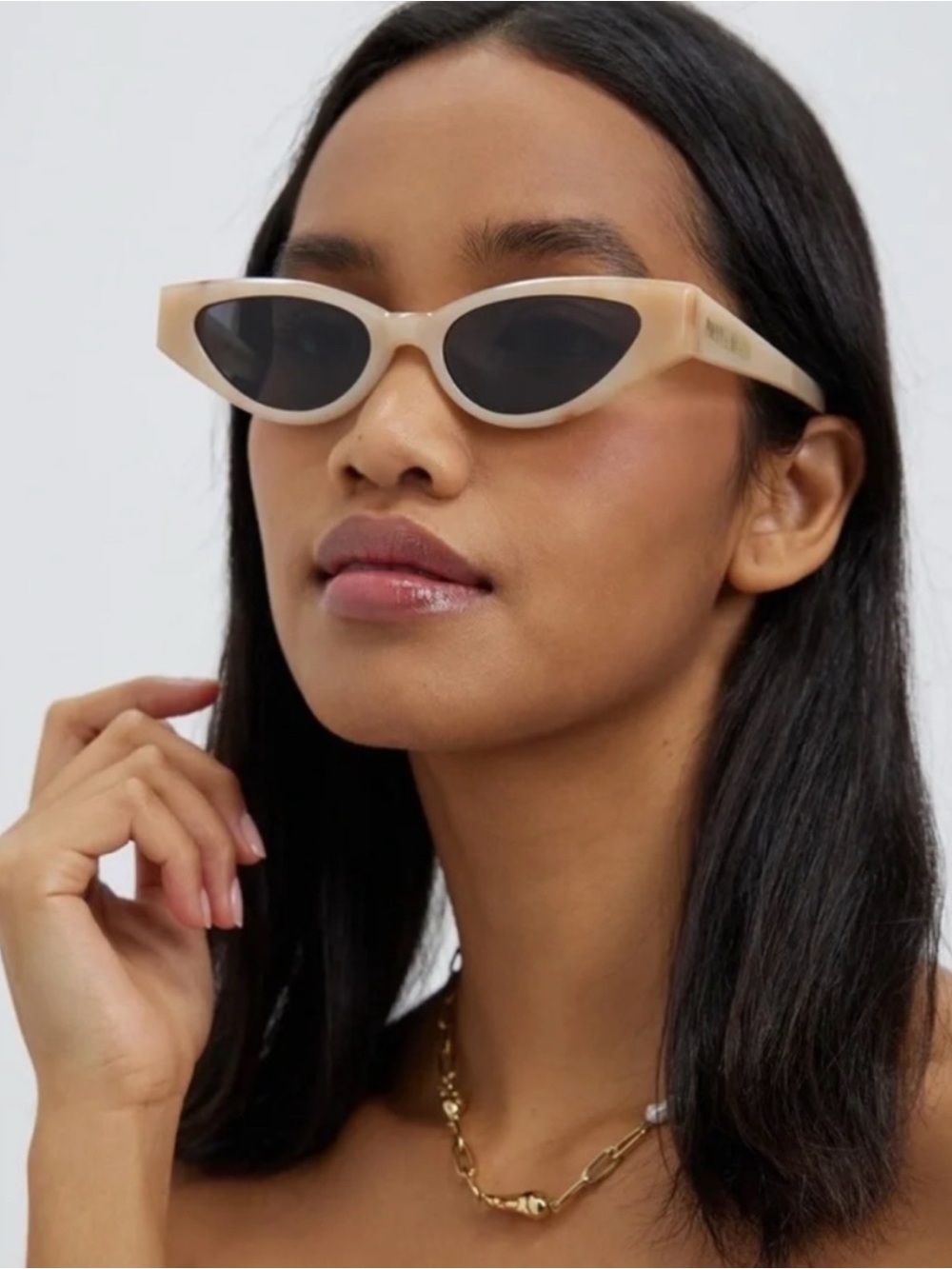 Poppy Lissiman Linda Cat Eye Sunglasses New